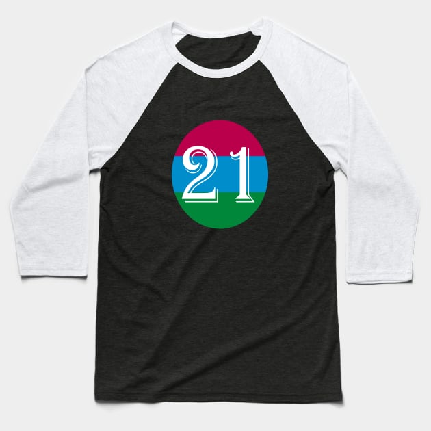 21 Years Baseball T-Shirt by yayor